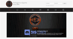 Desktop Screenshot of hex-esports.net
